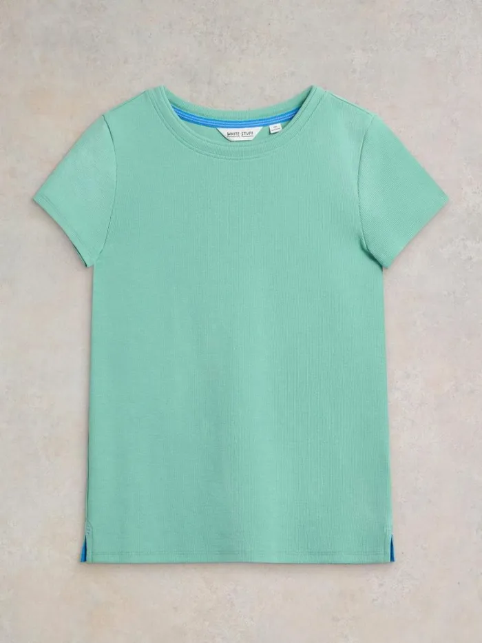 White Stuff TOPS and TEES AIDA TEE Mid Green 8211 Women