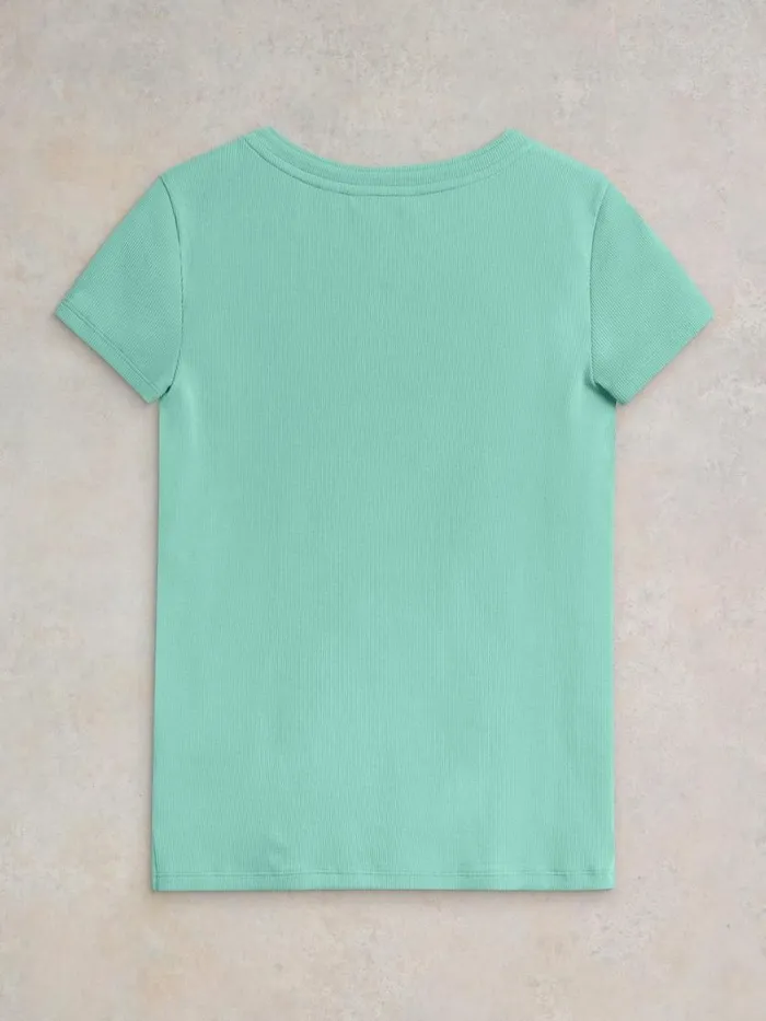 White Stuff TOPS and TEES AIDA TEE Mid Green 8211 Women
