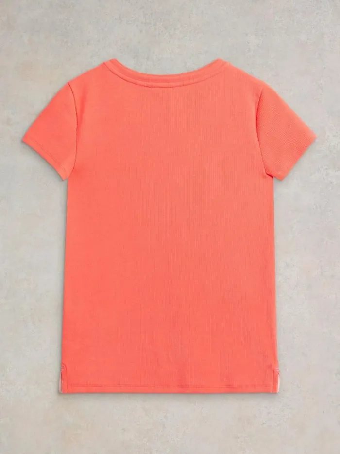 White Stuff TOPS and TEES AIDA TEE Mid Orange 8211 Women White Stuff TOPS and TEES AIDA TEE Mid Orange 8211 Women