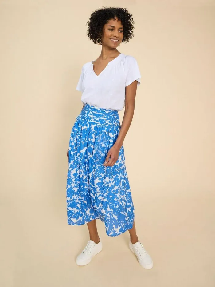White Stuff TOPS and TEES LUELLA NOTCH NECK EMB TOP Brilliant White 8211 Women White Stuff TOPS and TEES LUELLA NOTCH NECK EMB TOP Brilliant White 8211 Women
