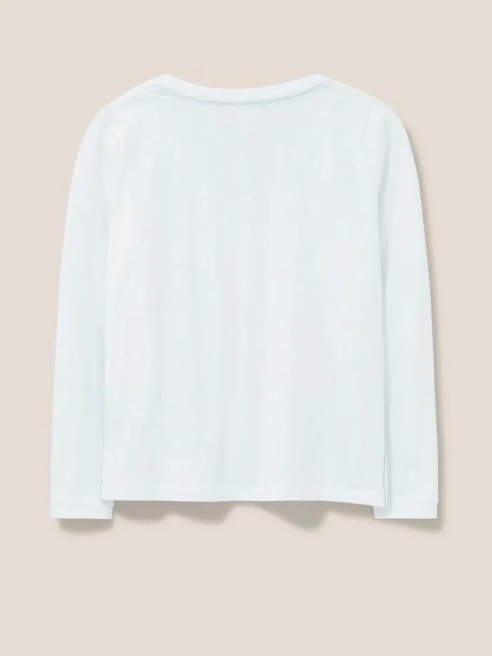 White Stuff TOPS and TEES Nelly LS Tee Brilliant White 8211 Women White Stuff TOPS and TEES Nelly LS Tee Brilliant White 8211 Women