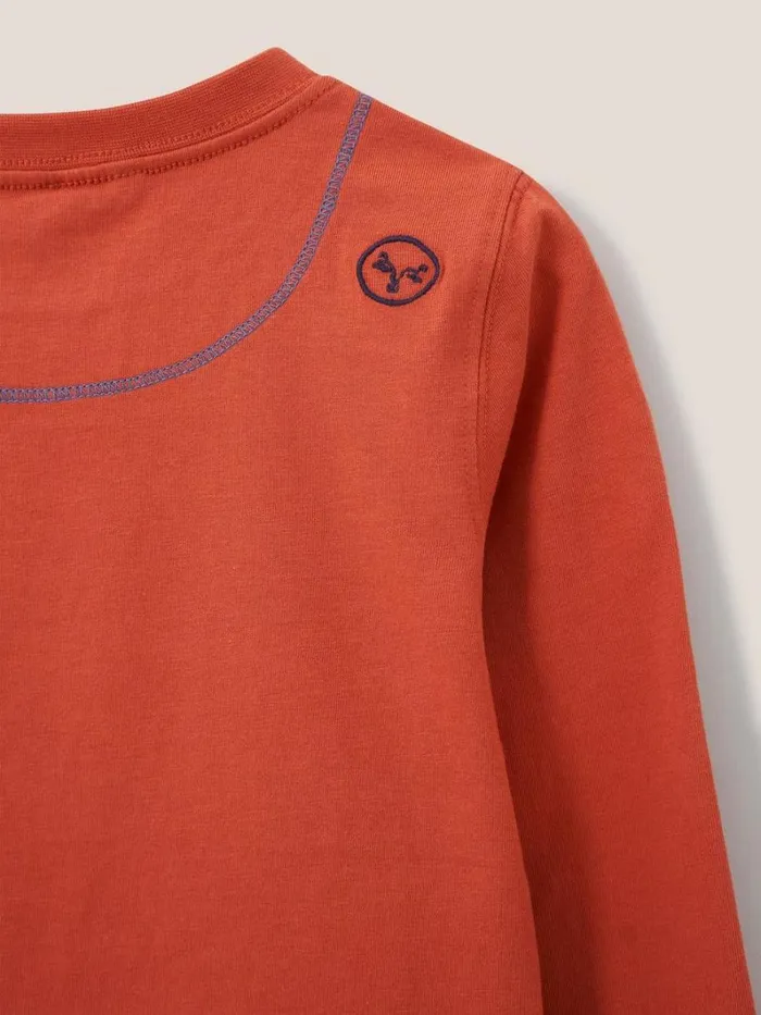 White Stuff TOPS Long Sleeve Abersoch T Shirt Mid Red 8211 Kids White Stuff TOPS Long Sleeve Abersoch T Shirt Mid Red 8211 Kids