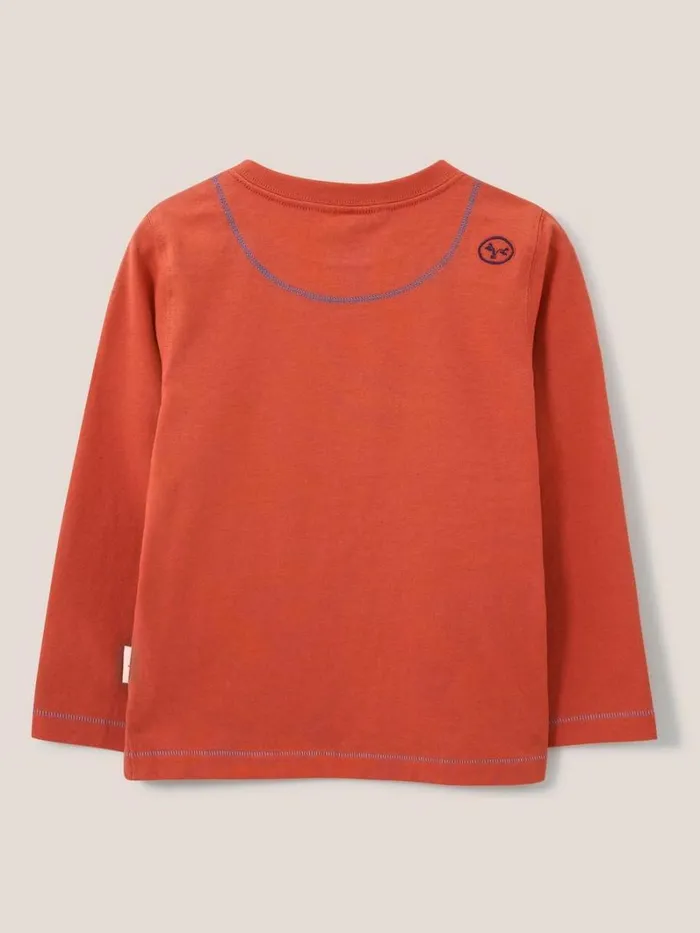 White Stuff TOPS Long Sleeve Abersoch T Shirt Mid Red 8211 Kids White Stuff TOPS Long Sleeve Abersoch T Shirt Mid Red 8211 Kids