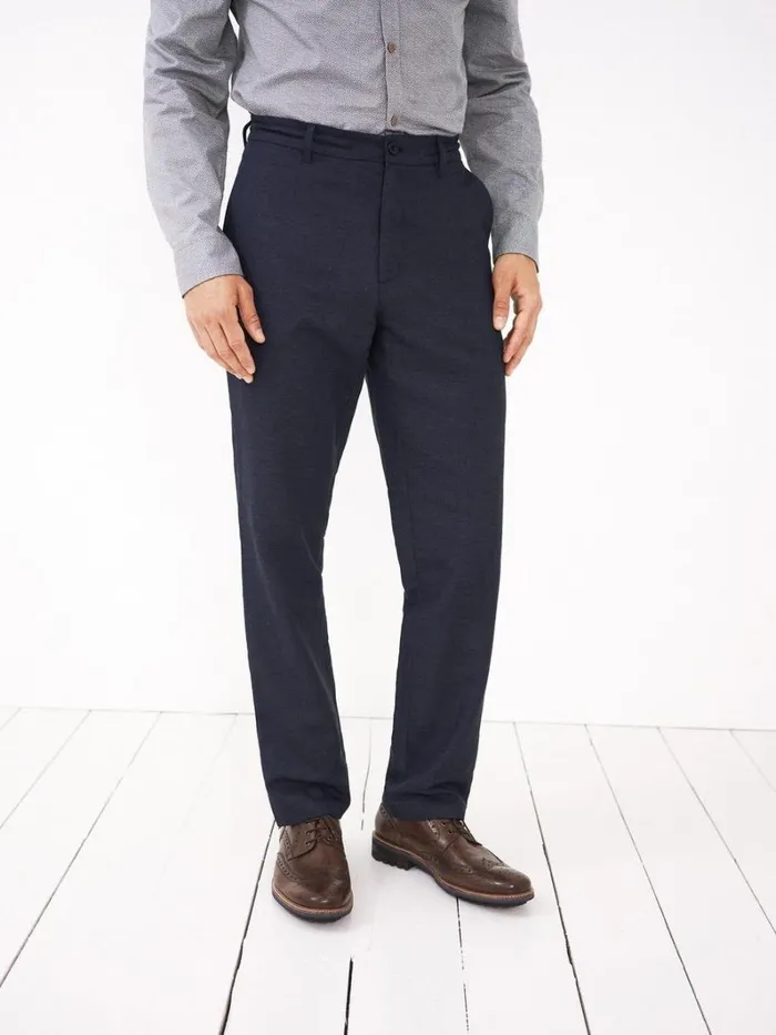 White Stuff TROUSERS Abbott Linen Trouser French Navy 8211 Men