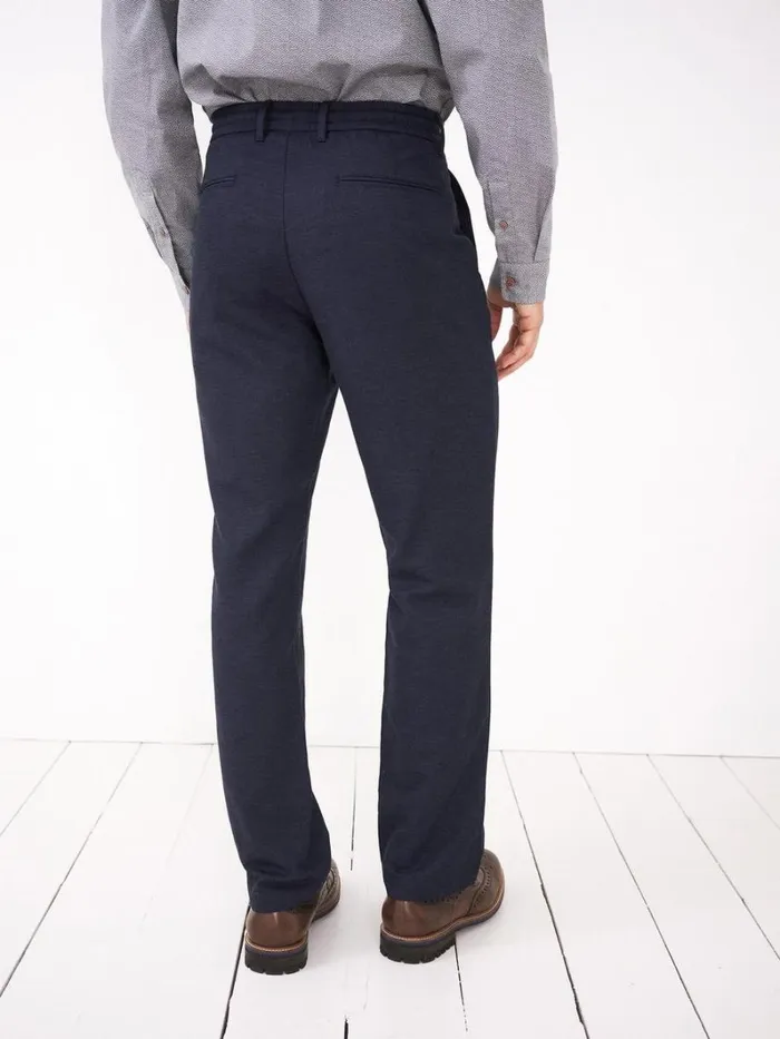 White Stuff TROUSERS Abbott Linen Trouser French Navy 8211 Men