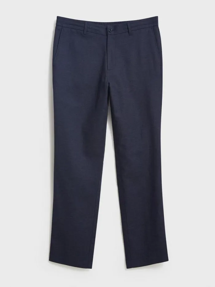 White Stuff TROUSERS Abbott Linen Trouser French Navy 8211 Men