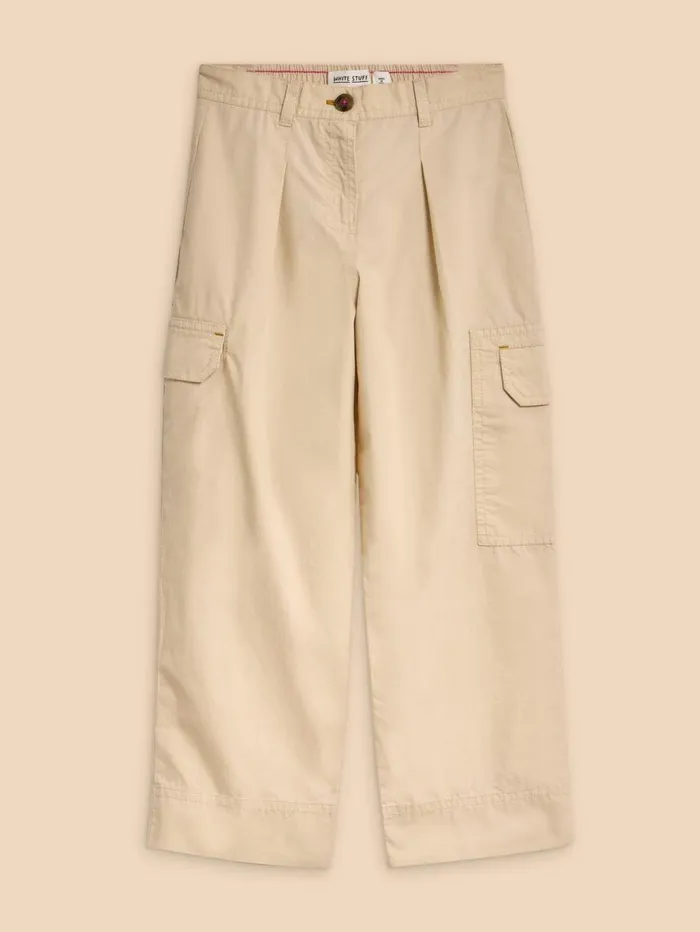 White Stuff TROUSERS and SHORTS Colette Cargo Trouser Light Natural 8211 Kids White Stuff TROUSERS and SHORTS Colette Cargo Trouser Light Natural 8211 Kids