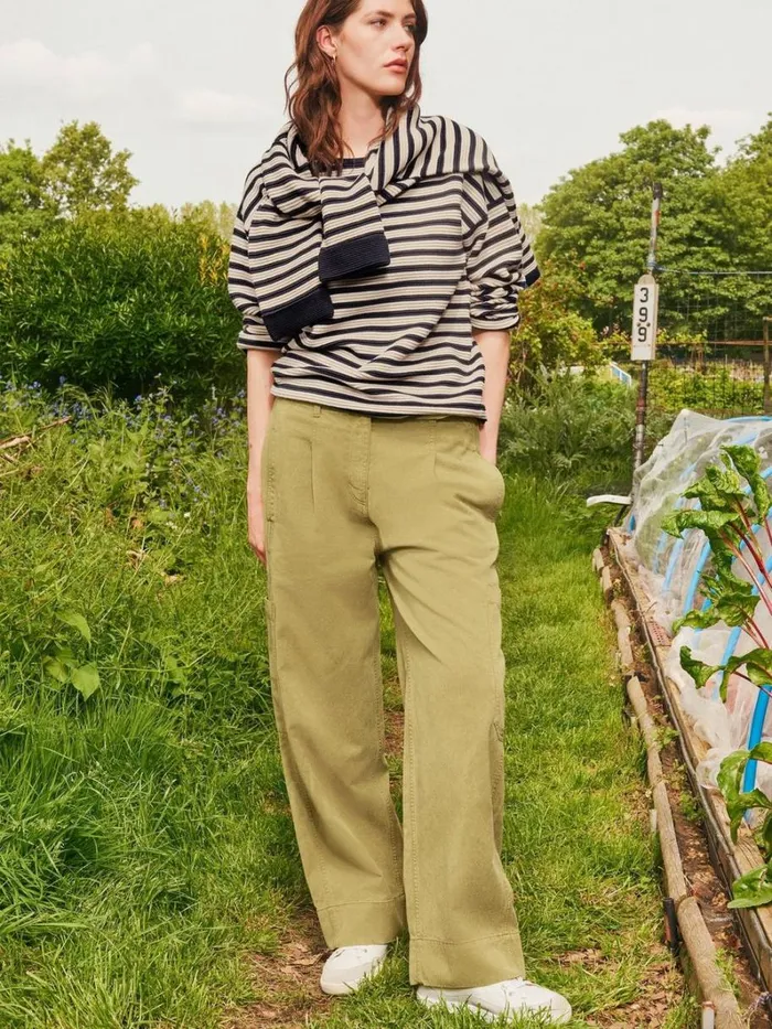 White Stuff TROUSERS Carlie Wide Leg Cargo Trouser Mid Green 8211 Women White Stuff TROUSERS Carlie Wide Leg Cargo Trouser Mid Green 8211 Women