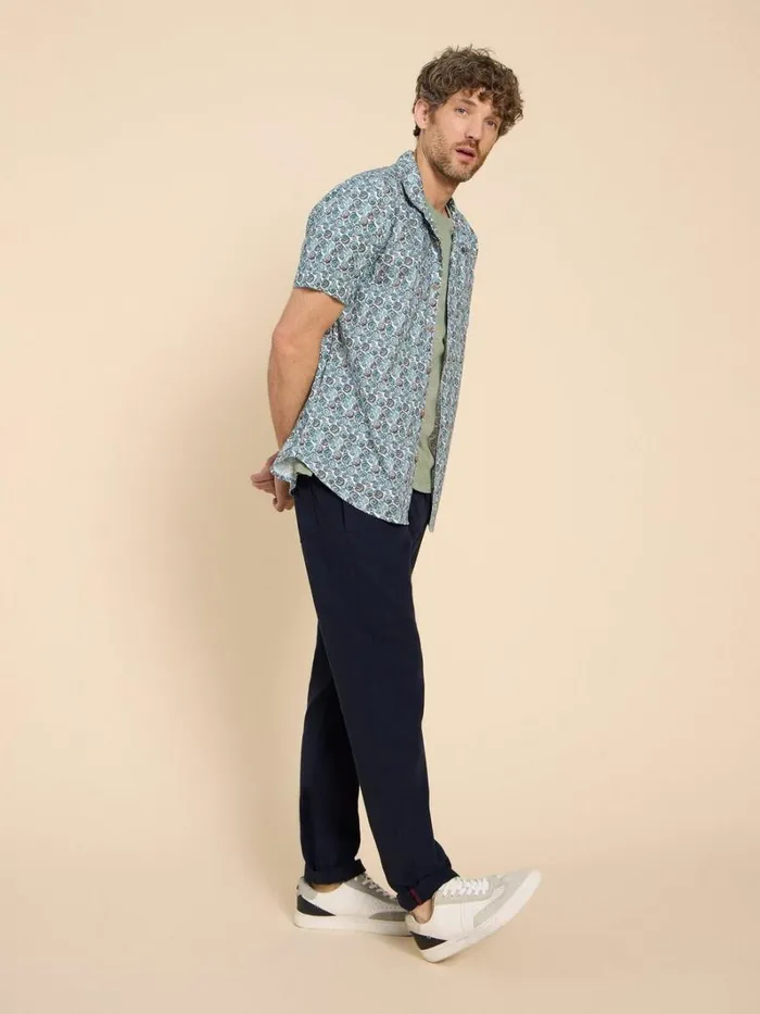 White Stuff TROUSERS Dempsey Drawstring Trouser Dark Navy 8211 Men