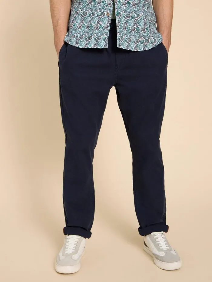 White Stuff TROUSERS Dempsey Drawstring Trouser Dark Navy 8211 Men White Stuff TROUSERS Dempsey Drawstring Trouser Dark Navy 8211 Men