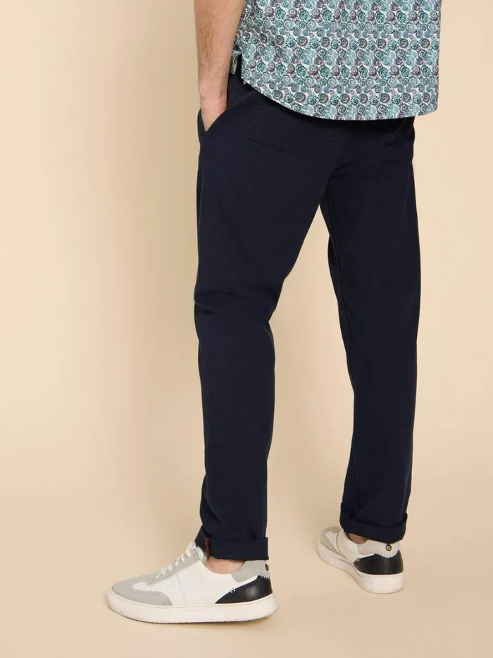 White Stuff TROUSERS Dempsey Drawstring Trouser Dark Navy 8211 Men White Stuff TROUSERS Dempsey Drawstring Trouser Dark Navy 8211 Men