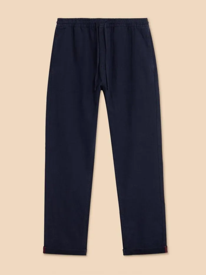 White Stuff TROUSERS Dempsey Drawstring Trouser Dark Navy 8211 Men White Stuff TROUSERS Dempsey Drawstring Trouser Dark Navy 8211 Men