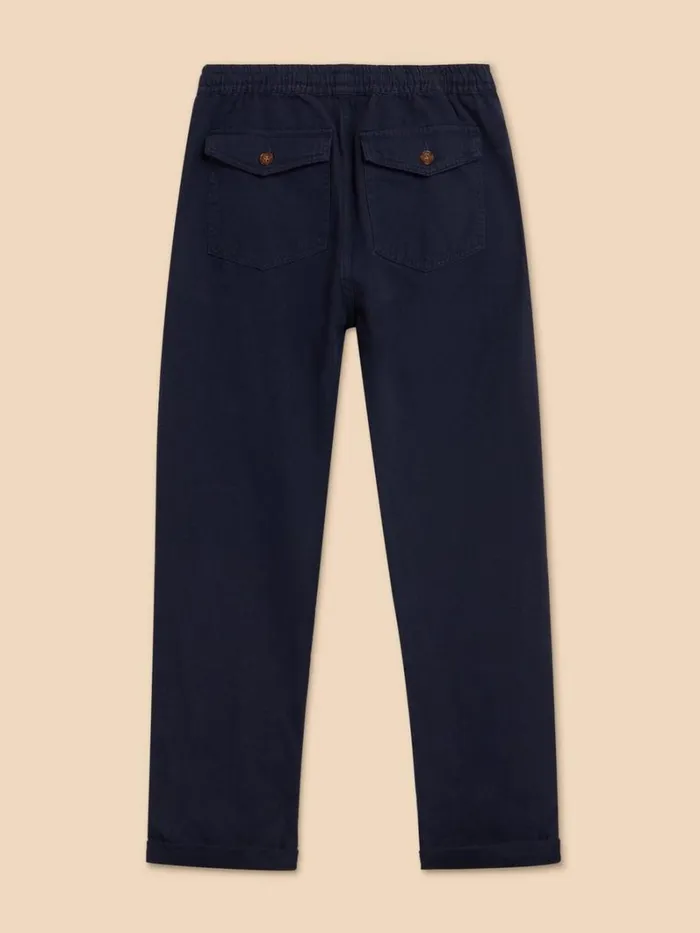 White Stuff TROUSERS Dempsey Drawstring Trouser Dark Navy 8211 Men White Stuff TROUSERS Dempsey Drawstring Trouser Dark Navy 8211 Men