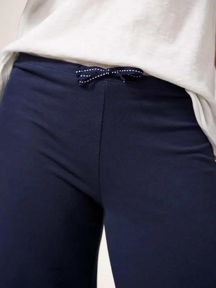 White Stuff TROUSERS Dolce Organic Pant Navy Multi 8211 Women
