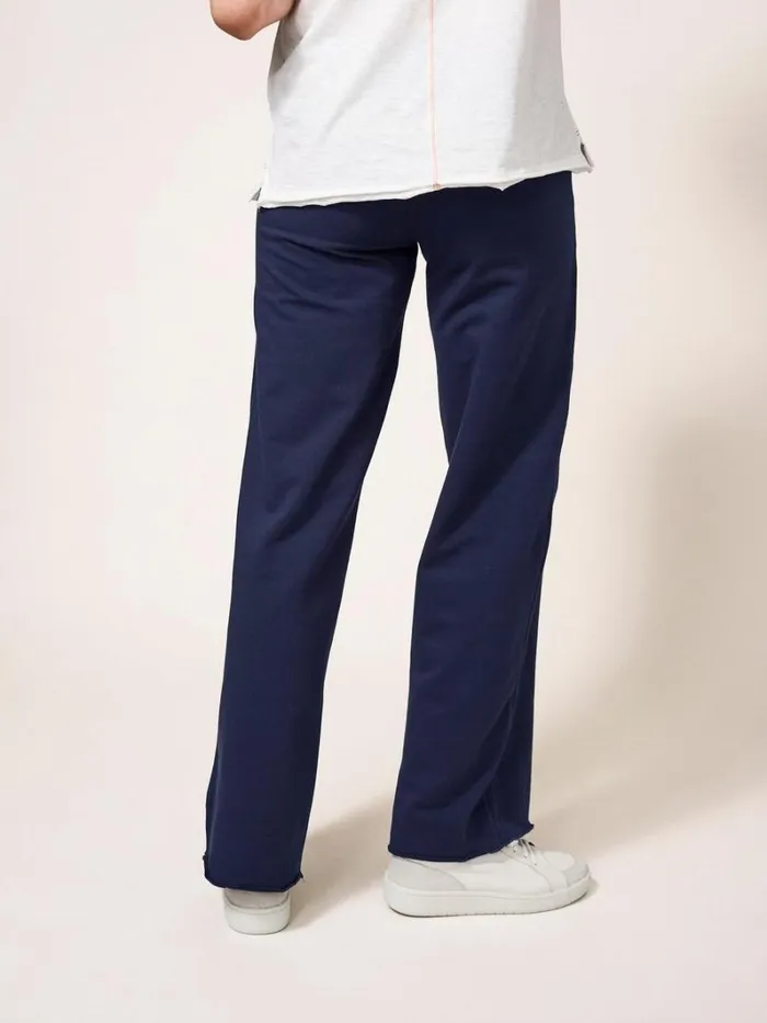White Stuff TROUSERS Dolce Organic Pant Navy Multi 8211 Women