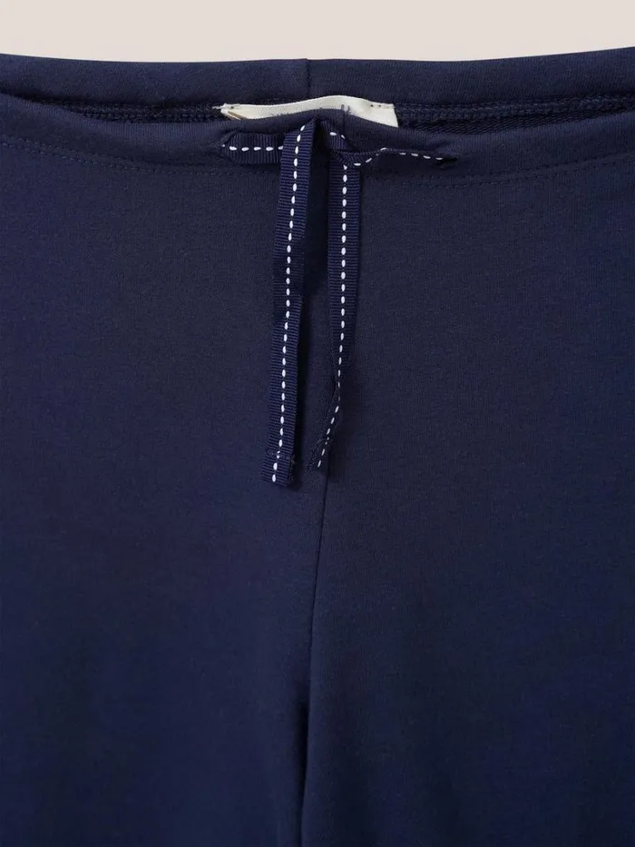 White Stuff TROUSERS Dolce Organic Pant Navy Multi 8211 Women