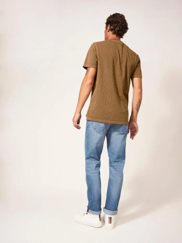 White Stuff TROUSERS Harwood Straight Jean Light Denim 8211 Men