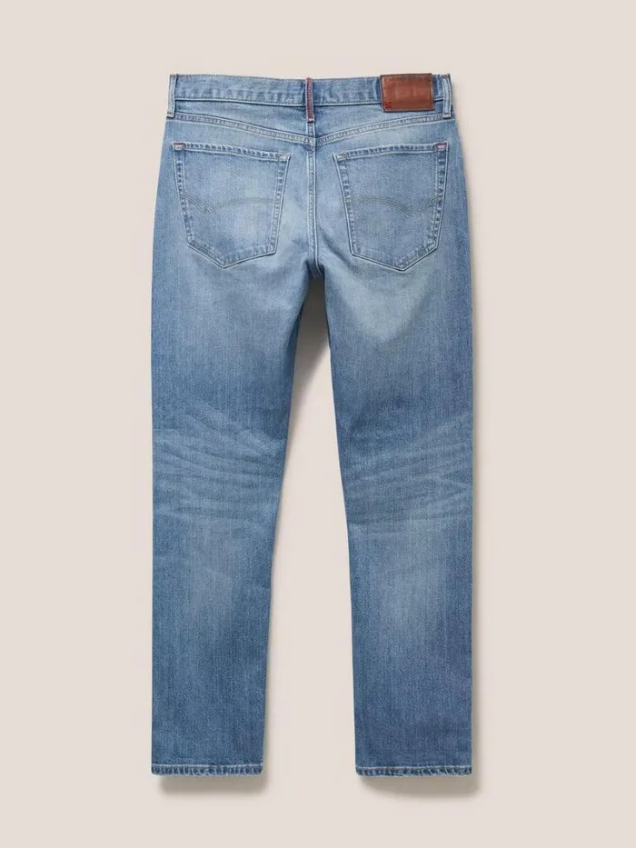 White Stuff TROUSERS Harwood Straight Jean Light Denim 8211 Men