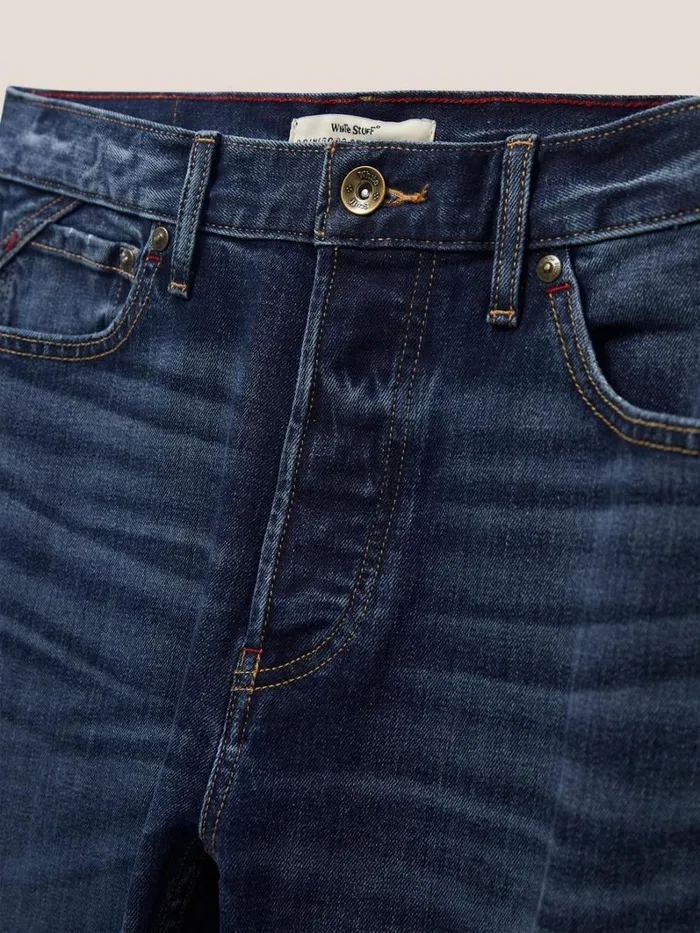 White Stuff TROUSERS Harwood Straight Jean Mid Denim 8211 Men White Stuff TROUSERS Harwood Straight Jean Mid Denim 8211 Men