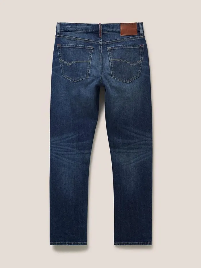White Stuff TROUSERS Harwood Straight Jean Mid Denim 8211 Men White Stuff TROUSERS Harwood Straight Jean Mid Denim 8211 Men