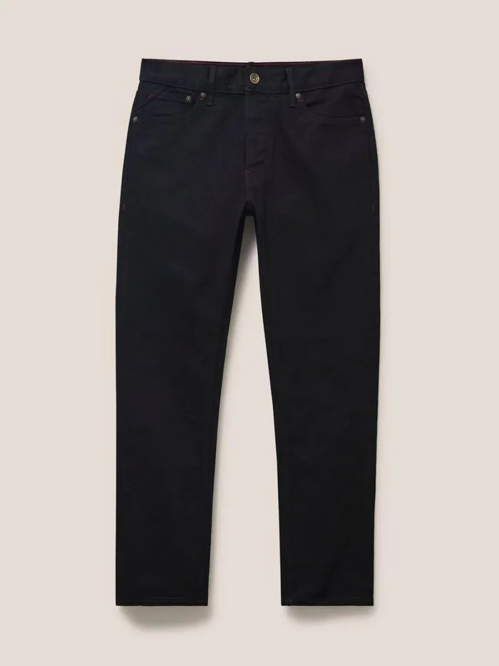 White Stuff TROUSERS Harwood Straight Jean Pure Black 8211 Men White Stuff TROUSERS Harwood Straight Jean Pure Black 8211 Men