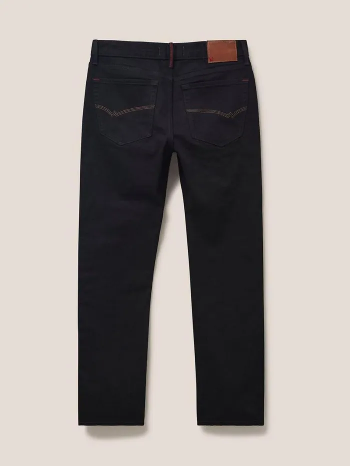 White Stuff TROUSERS Harwood Straight Jean Pure Black 8211 Men White Stuff TROUSERS Harwood Straight Jean Pure Black 8211 Men