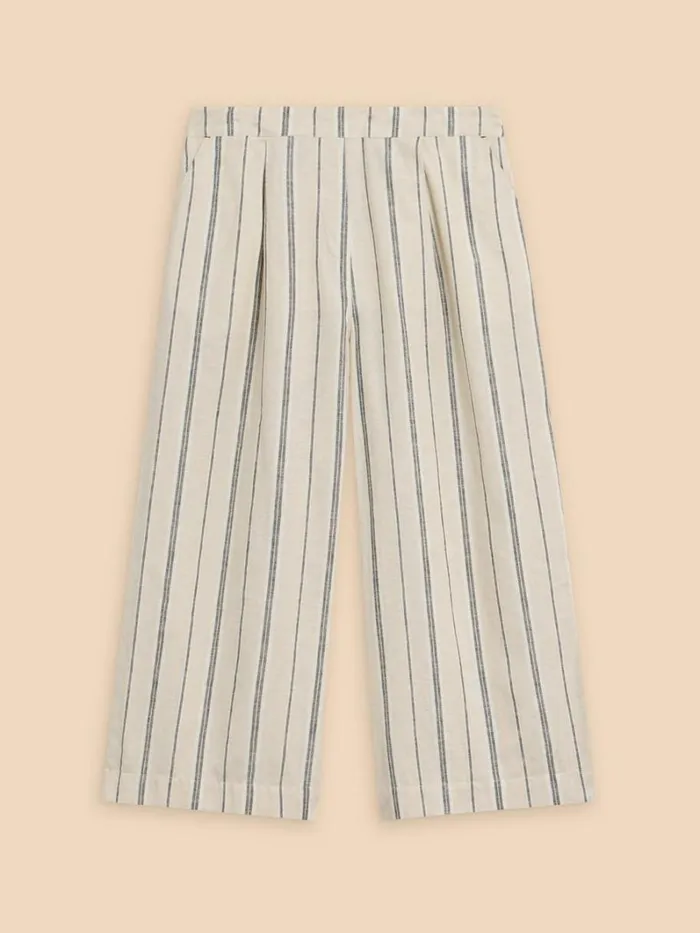 White Stuff TROUSERS Lisette Stripe Culotte Natural Multi 8211 Women White Stuff TROUSERS Lisette Stripe Culotte Natural Multi 8211 Women