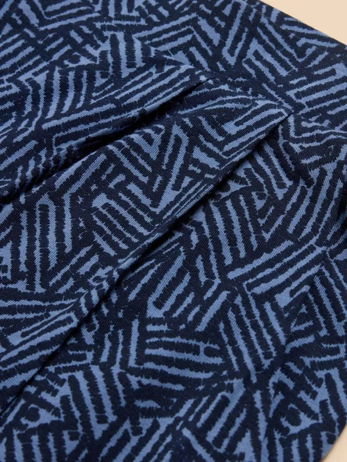 White Stuff TROUSERS Maison Eco Vero Printed Jersey Trouser Navy Print 8211 Women White Stuff TROUSERS Maison Eco Vero Printed Jersey Trouser Navy Print 8211 Women