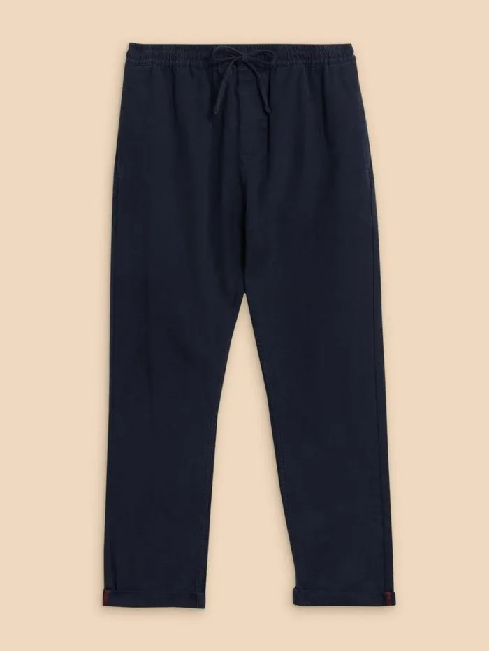 White Stuff TROUSERS Palmer Drawstring Chino Dark Navy 8211 Men White Stuff TROUSERS Palmer Drawstring Chino Dark Navy 8211 Men