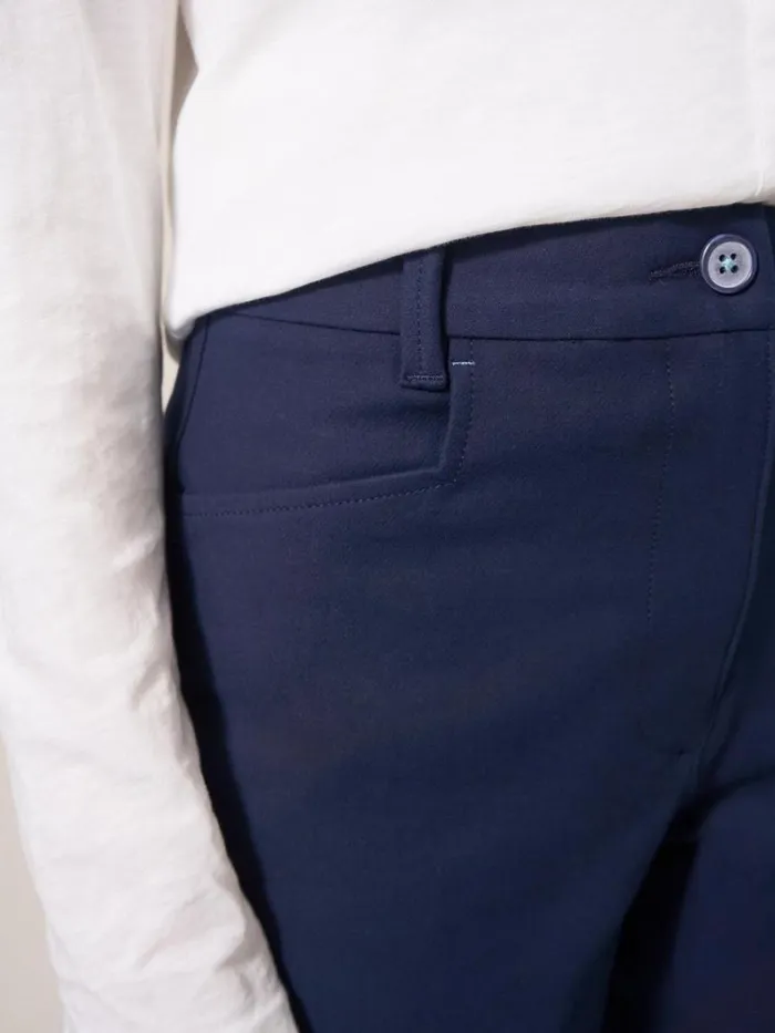 White Stuff TROUSERS Savannah Stretch Trousers Dark Navy 8211 Women