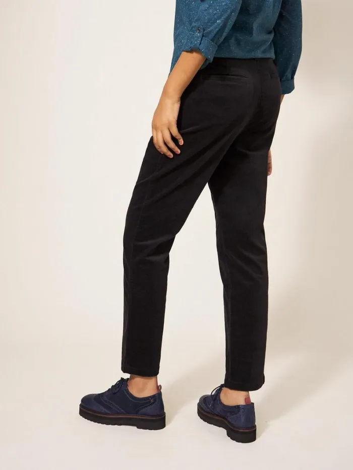 White Stuff TROUSERS Savannah Velvet Trouser Pure Black 8211 Women White Stuff TROUSERS Savannah Velvet Trouser Pure Black 8211 Women