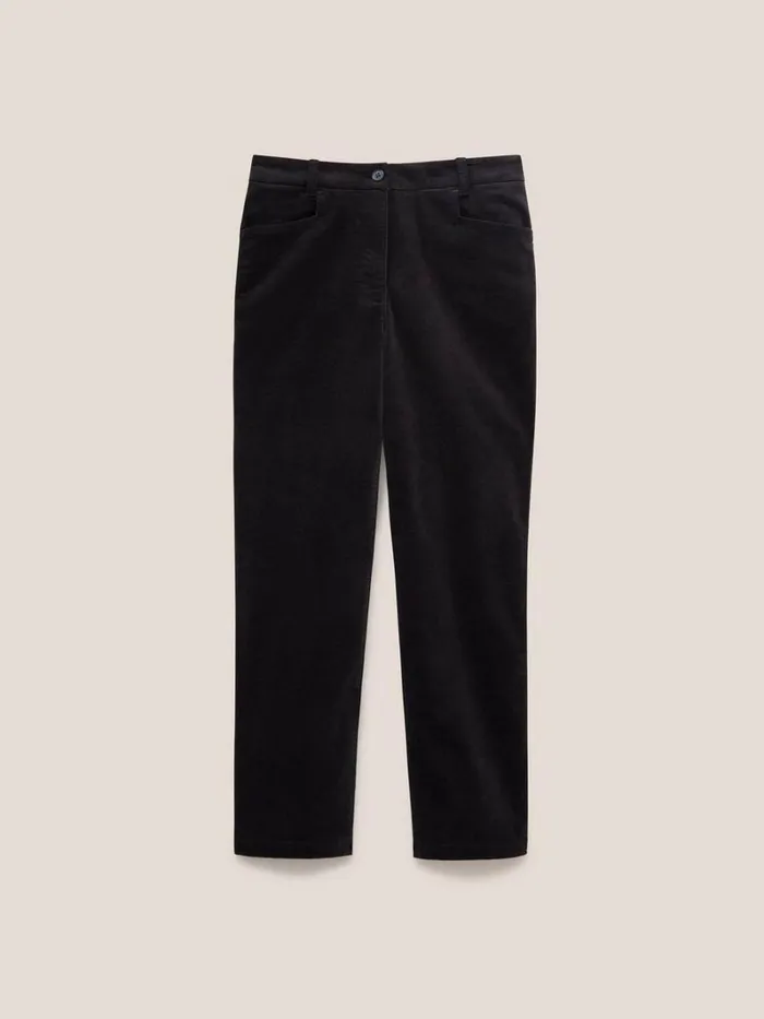White Stuff TROUSERS Savannah Velvet Trouser Pure Black 8211 Women White Stuff TROUSERS Savannah Velvet Trouser Pure Black 8211 Women