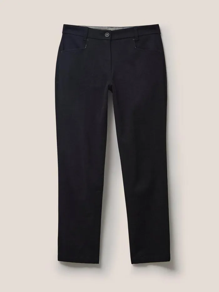 White Stuff TROUSERS Sienna Stretch Trousers Pure Black 8211 Women