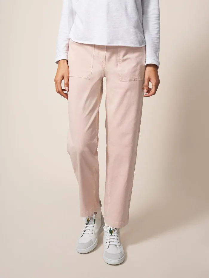 White Stuff TROUSERS Tessa Chino Mid Pink 8211 Women White Stuff TROUSERS Tessa Chino Mid Pink 8211 Women