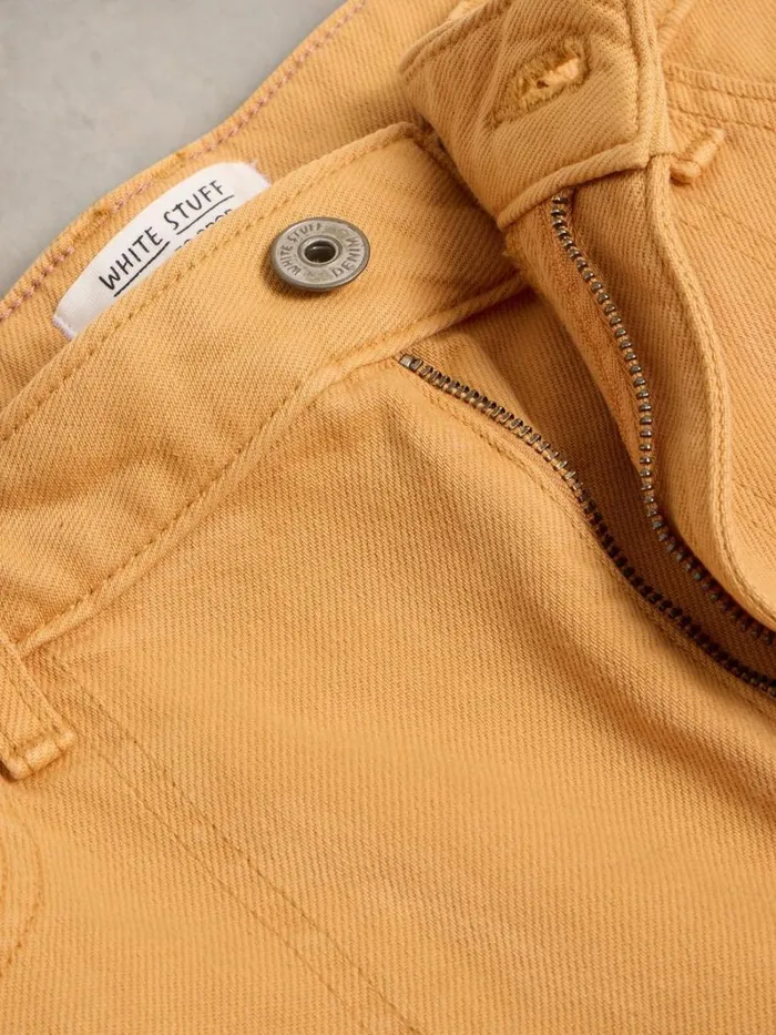 White Stuff TROUSERS Tia Wide Leg Crop Jean Mid Yellow 8211 Women White Stuff TROUSERS Tia Wide Leg Crop Jean Mid Yellow 8211 Women