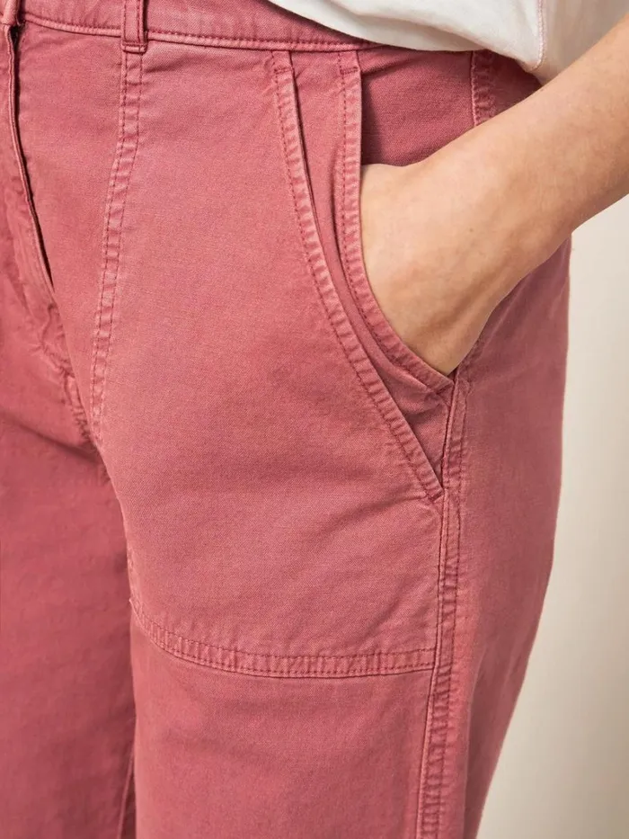 White Stuff TROUSERS Twister Chino Mid Plum 8211 Women White Stuff TROUSERS Twister Chino Mid Plum 8211 Women
