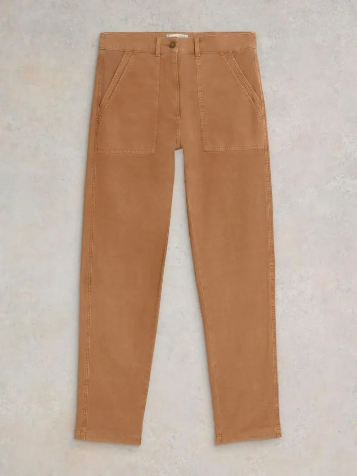 White Stuff TROUSERS Twister Chino Mid Tan 8211 Women White Stuff TROUSERS Twister Chino Mid Tan 8211 Women