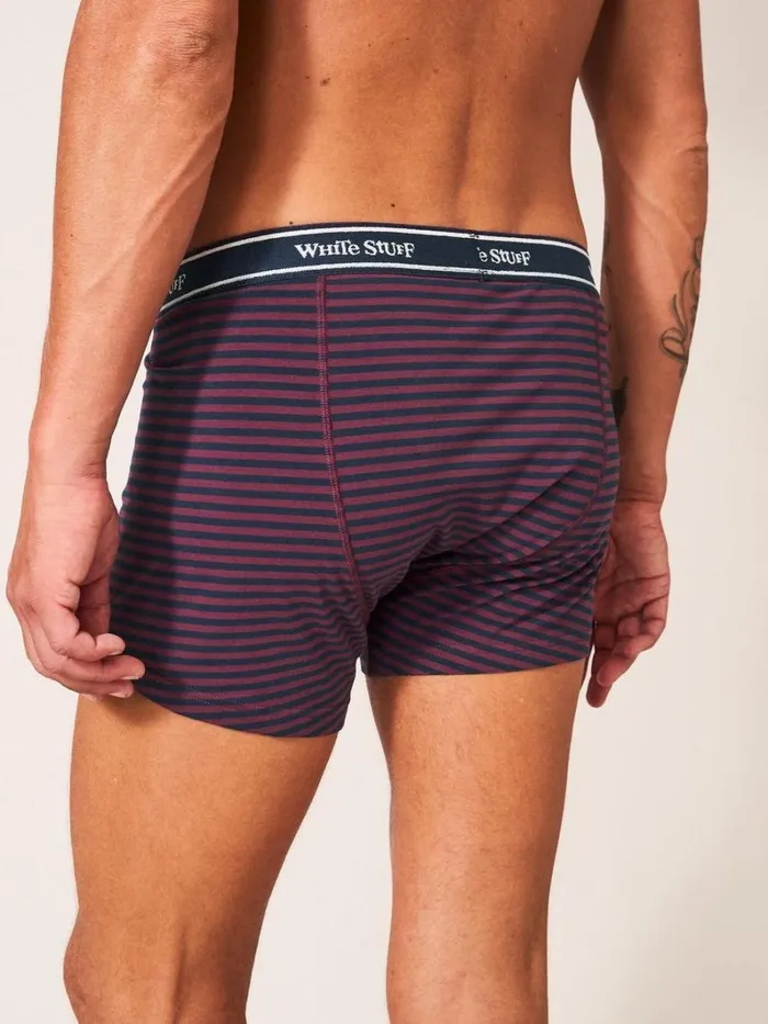 White Stuff UNDERWEAR 2 Pack Boxers Plain And Stripe Teal Multi 8211 Men White Stuff UNDERWEAR 2 Pack Boxers Plain And Stripe Teal Multi 8211 Men