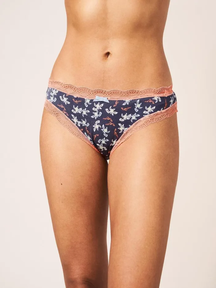 White Stuff UNDERWEAR Abstract Floral Knicker Grey Print 8211 Women White Stuff UNDERWEAR Abstract Floral Knicker Grey Print 8211 Women