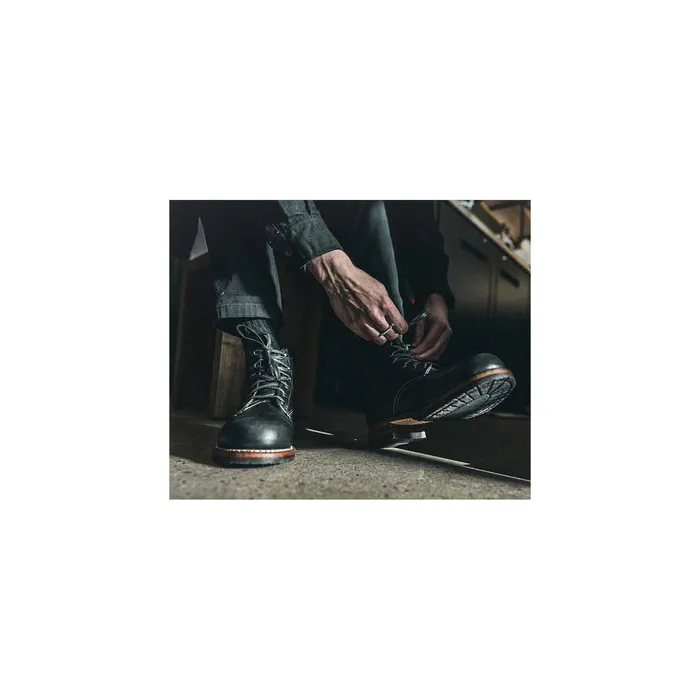 Wolverine 1000 Mile PlainToe Classic Boot Black Leather Men Boots
