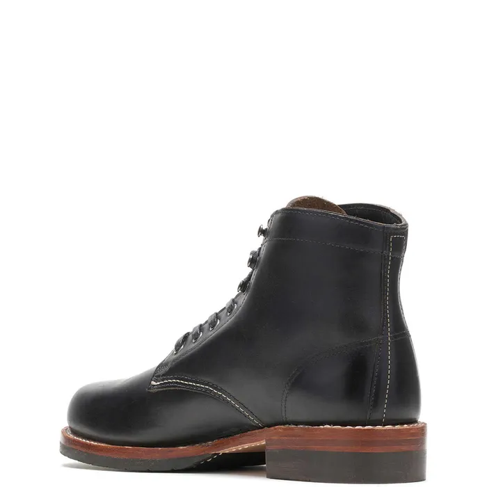 Wolverine 1000 Mile PlainToe Classic Boot Black Leather Men Boots