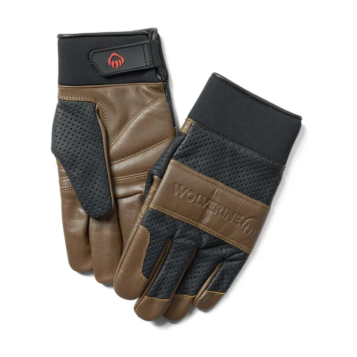 Wolverine Dusty 20 Glove Blacktan Men Hats and Gloves