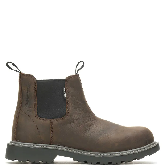 Wolverine Floorhand Work Romeo Dark Brown WomenMen Boots
