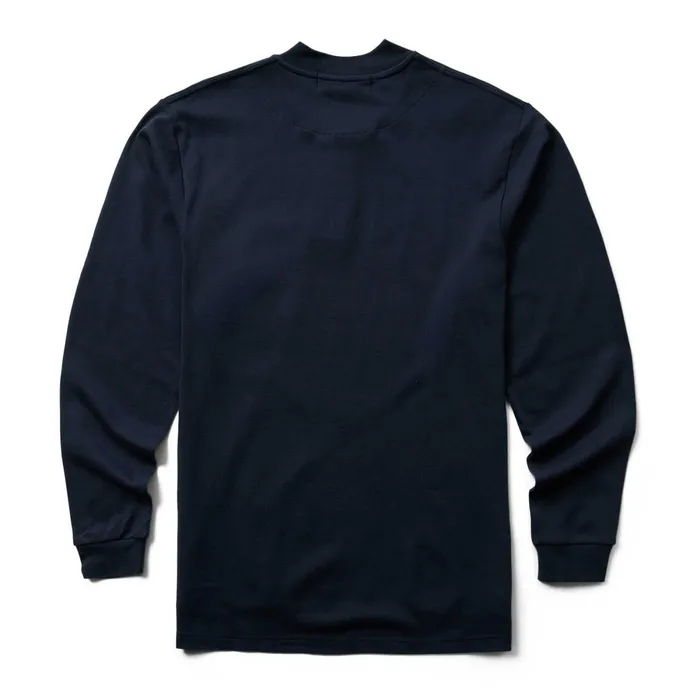 Wolverine FR Long Sleeve Henley Navy Men Safety Gear