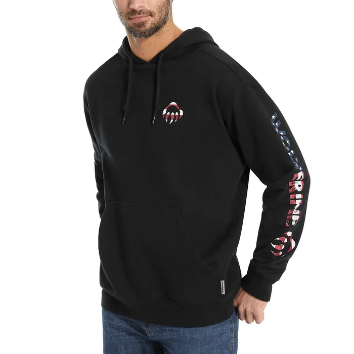 Wolverine Graphic Hoody Black Men Work Shirts