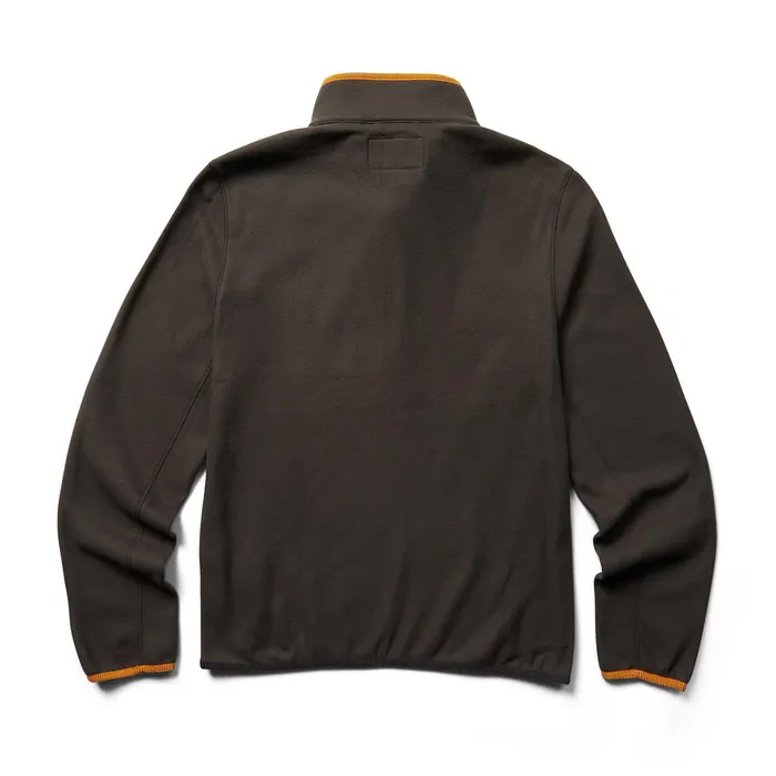 Wolverine Polar Fleece 14 Zip Charcoal Men Hoodies and Pullovers