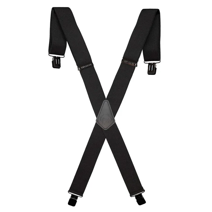 Wolverine Work Suspender Black Men Belts and Bags