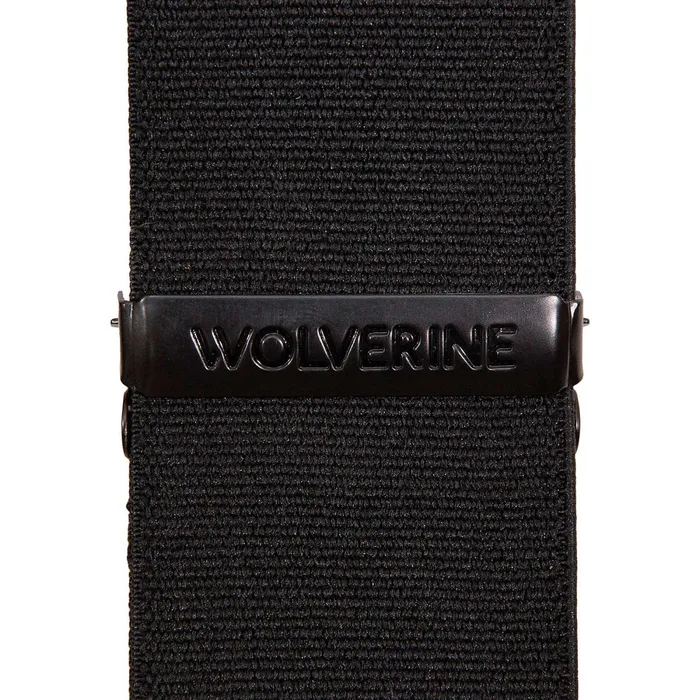 Wolverine Work Suspender Black Men Belts and Bags