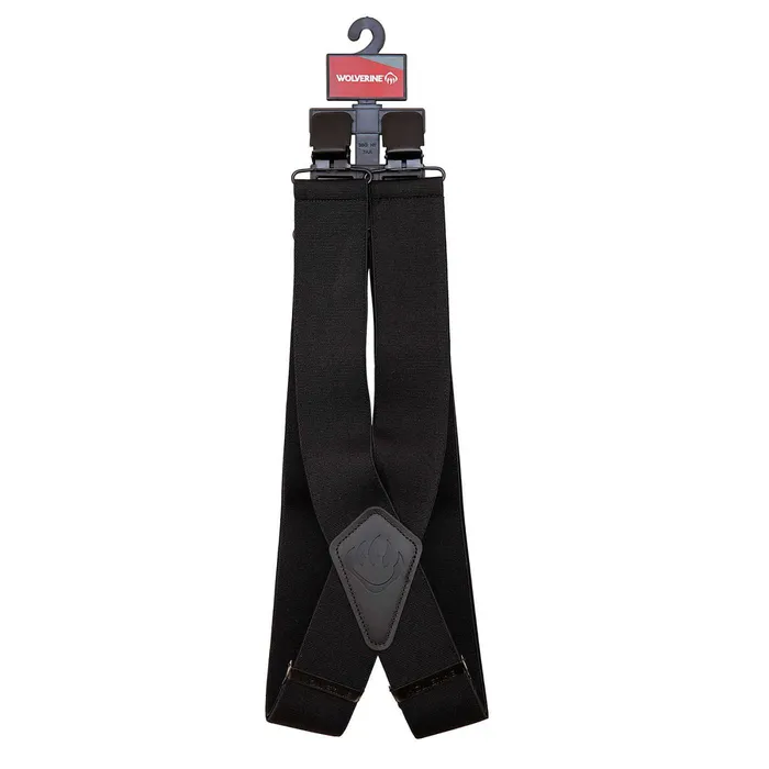 Wolverine Work Suspender Black Men Belts and Bags