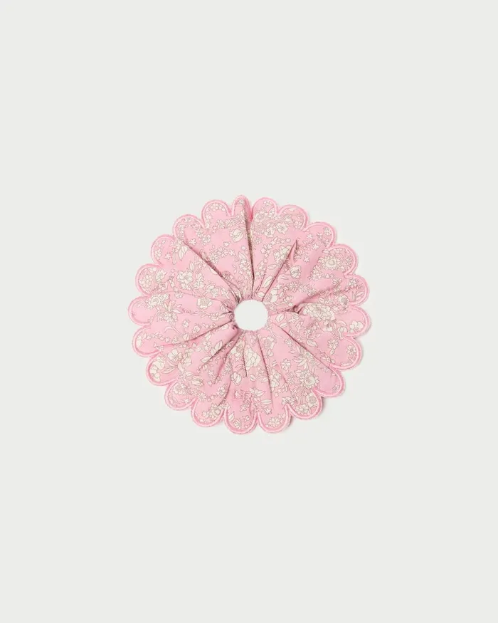 Women Accessories Loeffler Randall Frankie Red Floral Scallop Scrunchie I Hair Accessories I Accessories Women Accessories Loeffler Randall Frankie Red Floral Scallop Scrunchie I Hair Accessories I Accessories
